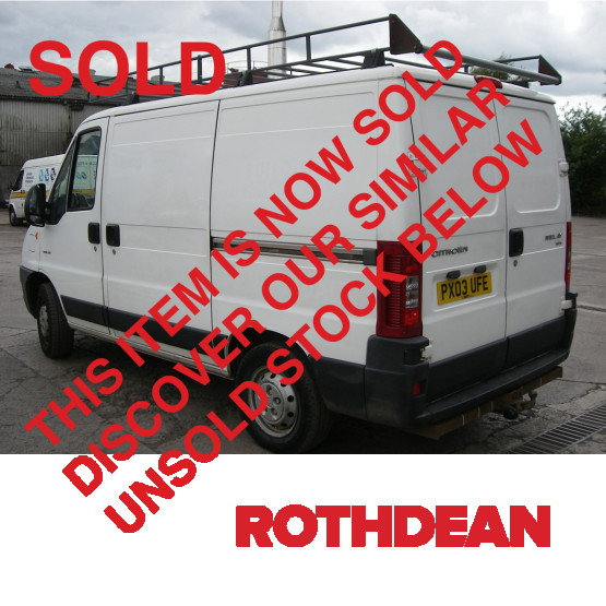 2003 CITROEN RELAY 1400TD HDI in Cars and Light Vans Rigid