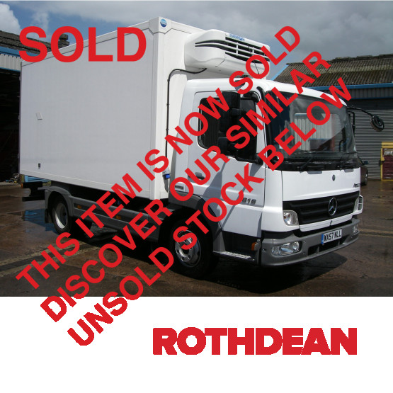 2007 MERCEDES ATEGO 816 in Fridge Rigid Vehicles