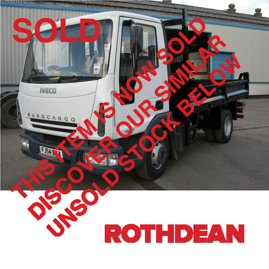2004 IVECO EUROCARGO 75E17 in Tippers Rigid Vehicles
