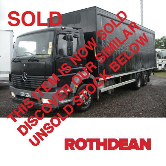 2003 MERCEDES 2528 ATEGO in Curtain Siders Rigid Vehicles