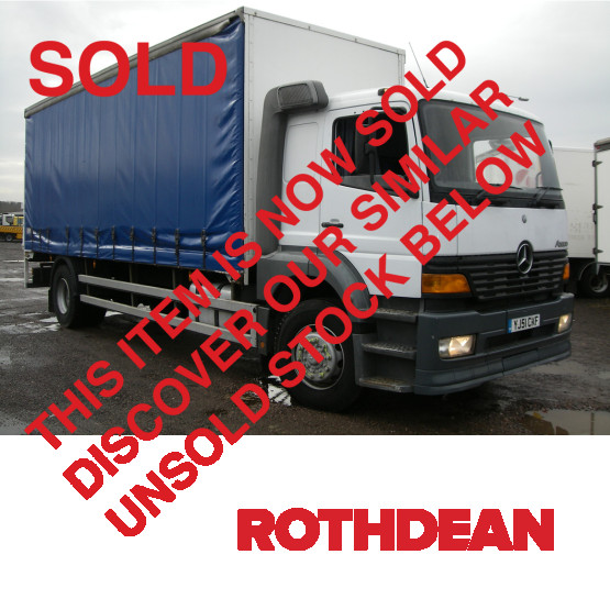 2001 MERCEDES ATEGO 1823 in Curtain Siders Rigid Vehicles