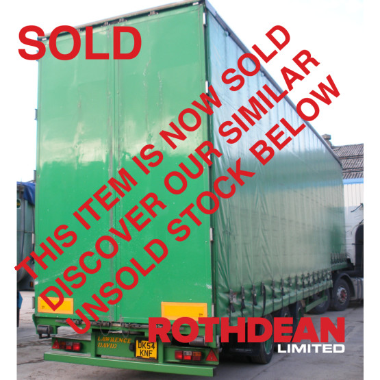 2002 SDC STEP FRAME D/DECK in Curtain Siders Trailers