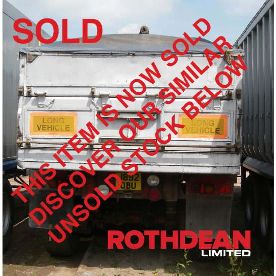 1980 Crane Freuhauf INSULATED ALLOY AGG in Tipper Trailers Trailers