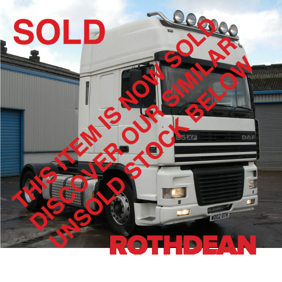 2002 DAF 95XF480 SUPER SPACE in 4x2 Tractor Units