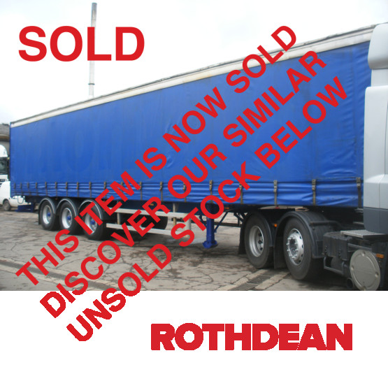 2002 SDC STRAIGHT in Curtain Siders Trailers