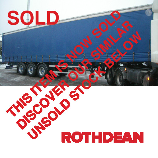 2002 SDC STRAIGHT in Curtain Siders Trailers