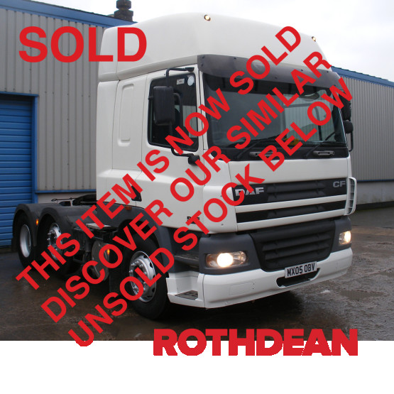 2005 DAF CF85-430 SKY CAB in 6x2 Tractor Units