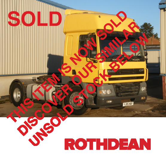 2005 DAF CF85-430 in 4x2 Tractor Units