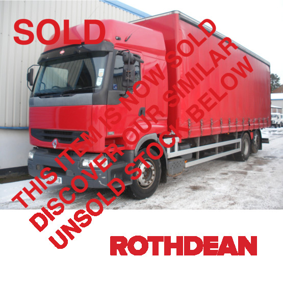 2002 RENAULT PREMIUM 420 DCI in Curtain Siders Rigid Vehicles