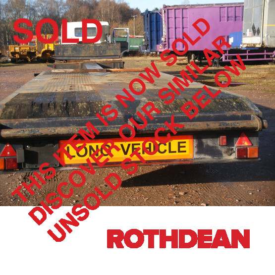 1986 BROSHUIS DOUBLE EXTENDABLE in Other Trailers