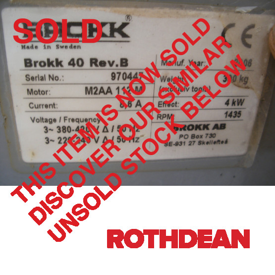 2006 BROKK 40 REV B in Other