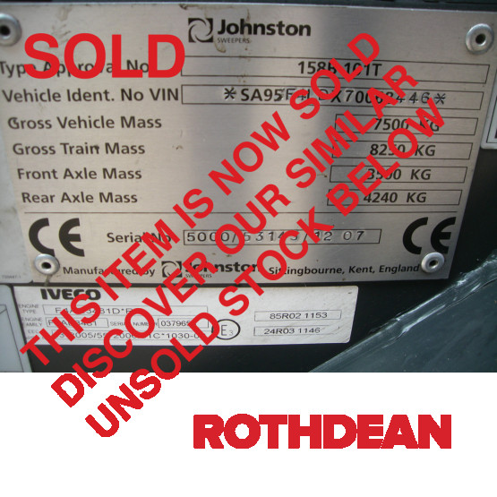 2008 JOHNSTON C400 in Other