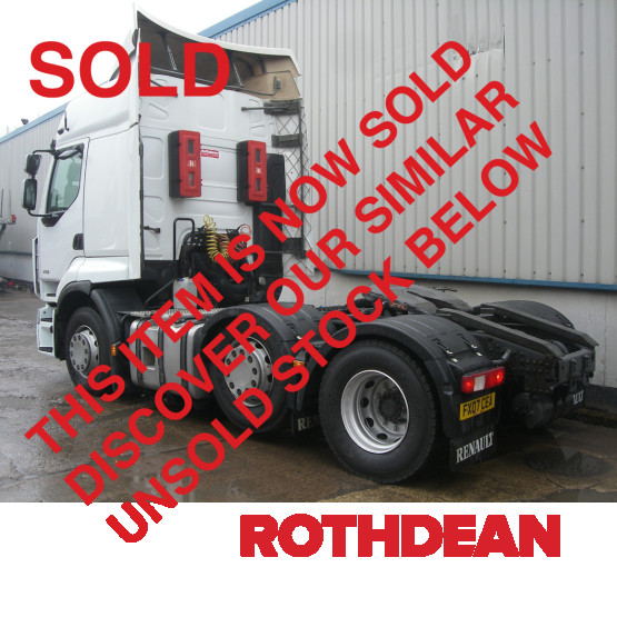 2007 RENAULT PREMIUM 450 DXI PRIVELEGE in 6x2 Tractor Units
