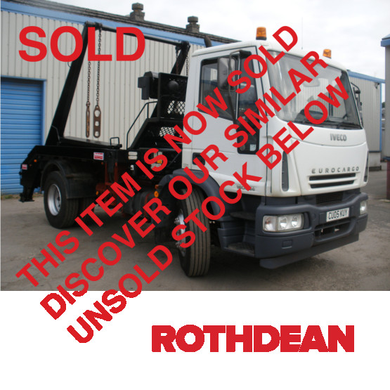 2005 IVECO EUROCARGO 180E24 SKIP LOADER in Other
