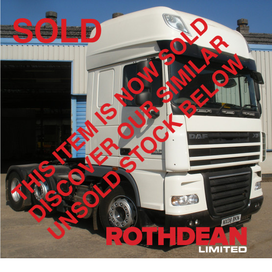 2008 DAF XF105-460 SUPER SPACE in 6x2 Tractor Units