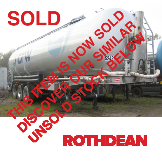 1994 Crane Freuhauf ALLOY TIPPING in Powder Tankers Trailers