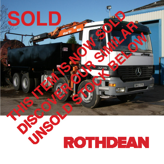 2003 MERCEDES 3235 ACTROS in Tippers Rigid Vehicles