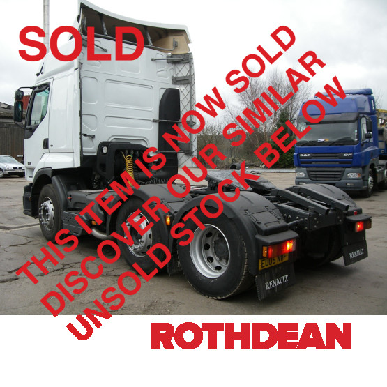 2005 RENAULT PREMIUM PRIVELEDGE 420 DCI in 6x2 Tractor Units