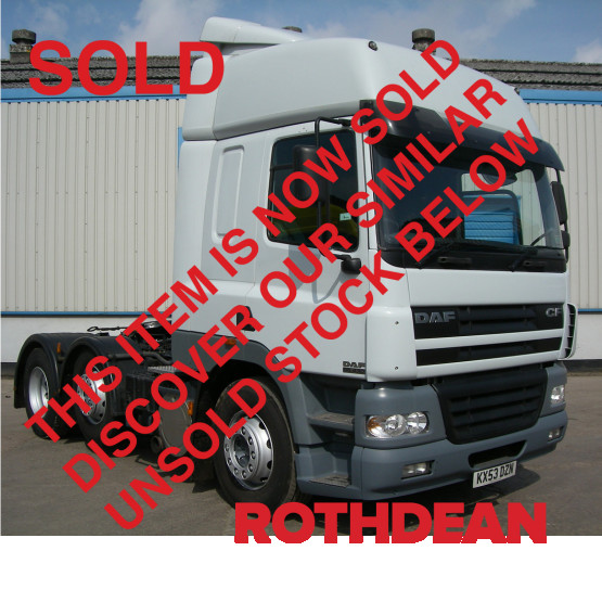2004 DAF CF85-430 in 6x2 Tractor Units