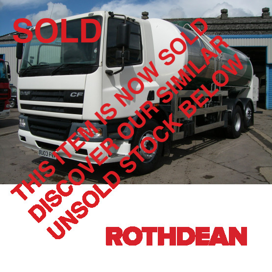 2003 DAF 75CF250 in Tank Rigid Vehicles
