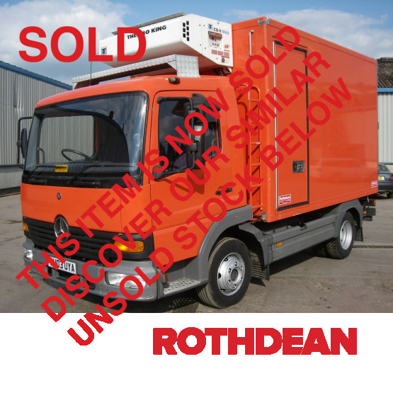2003 MERCEDES ATEGO 815 in Fridge Rigid Vehicles