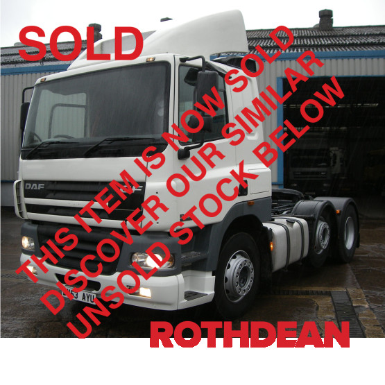 2003 DAF 85CF430 in 6x2 Tractor Units
