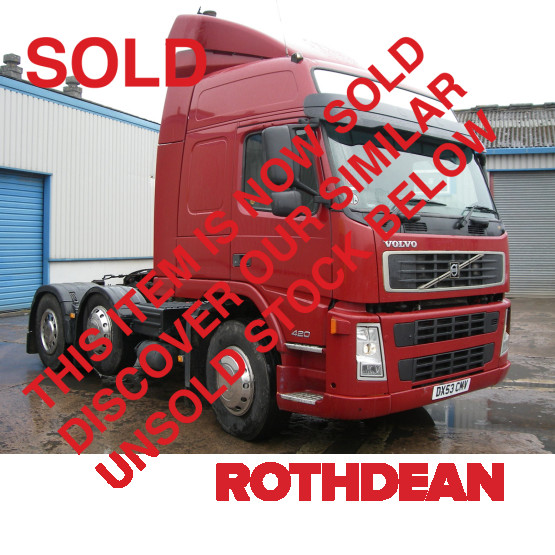 2003 VOLVO FM12-420 in 6x2 Tractor Units