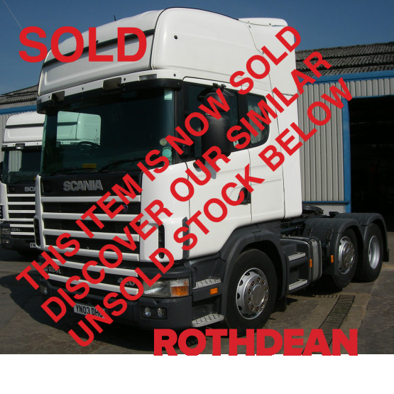 2003 SCANIA R124-420 in 6x2 Tractor Units