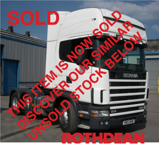 2003 SCANIA R124-420 in 6x2 Tractor Units