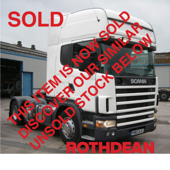 2003 SCANIA R124-420 in 6x2 Tractor Units