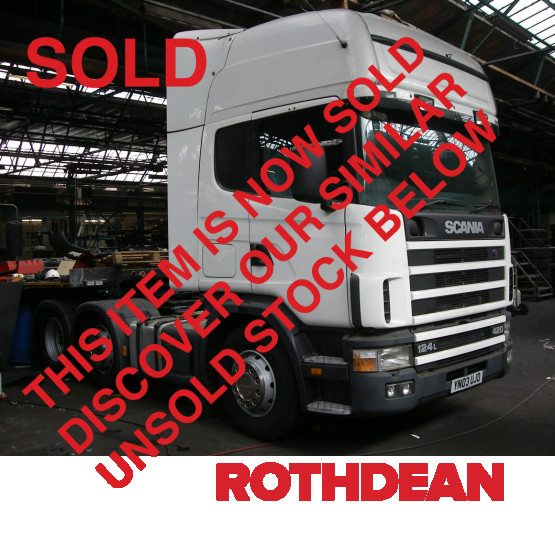 2003 SCANIA R124-420 in 6x2 Tractor Units