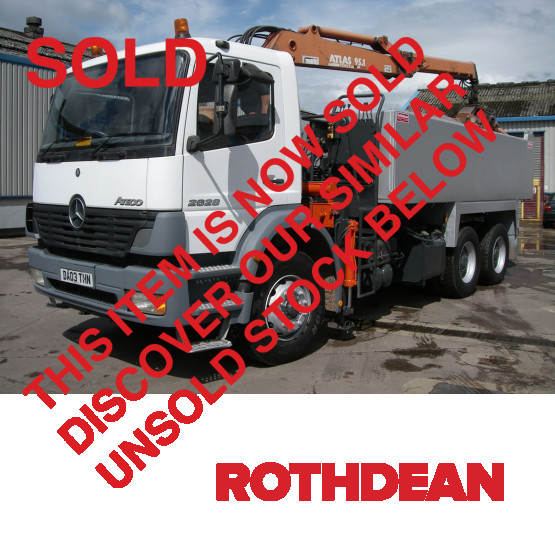 2003 MERCEDES 2628B in Tippers Rigid Vehicles
