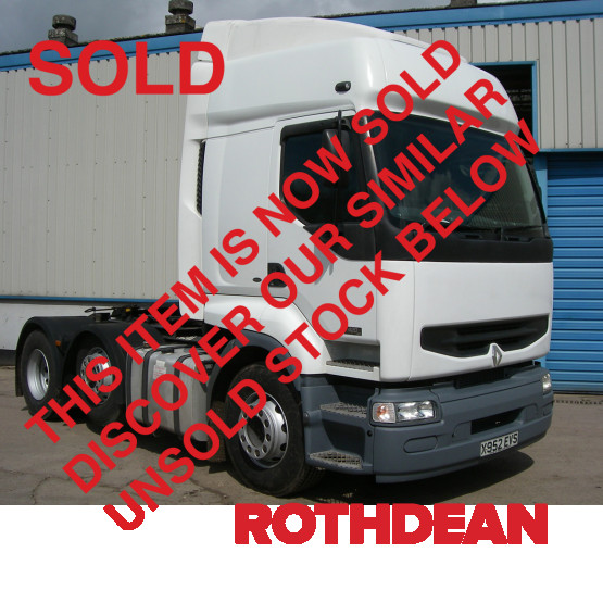 2001 RENAULT PREMIUM 420 DCI in 6x2 Tractor Units