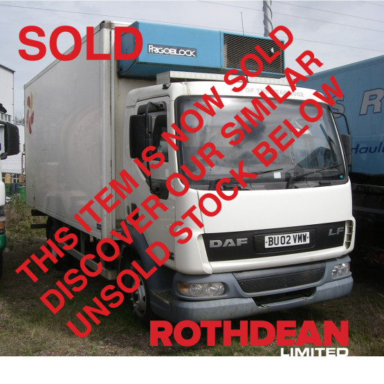 2002 DAF LF45-180 in Fridge Rigid Vehicles