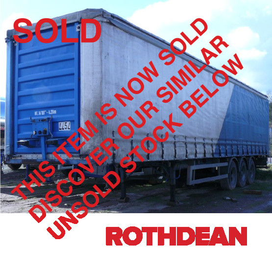 1999 Crane Freuhauf RAG TOP in Curtain Siders Trailers
