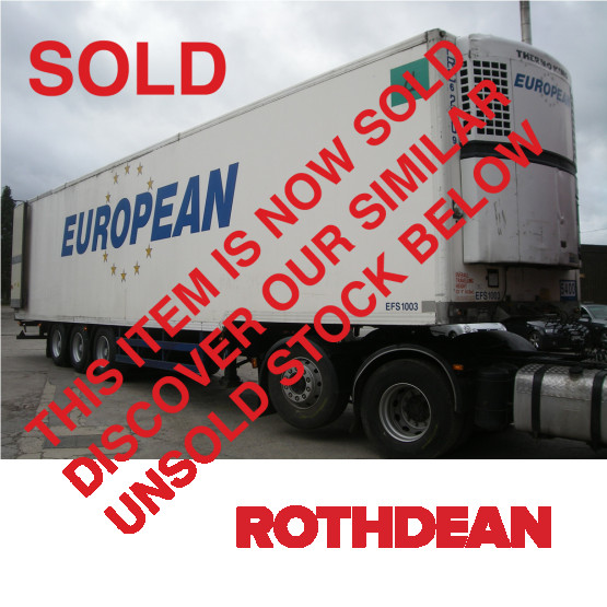 1995 GRAY & ADAMS FRIDGE in Box Trailers Trailers