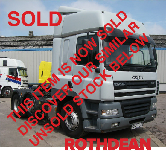 2004 DAF CF85430 in 6x2 Tractor Units