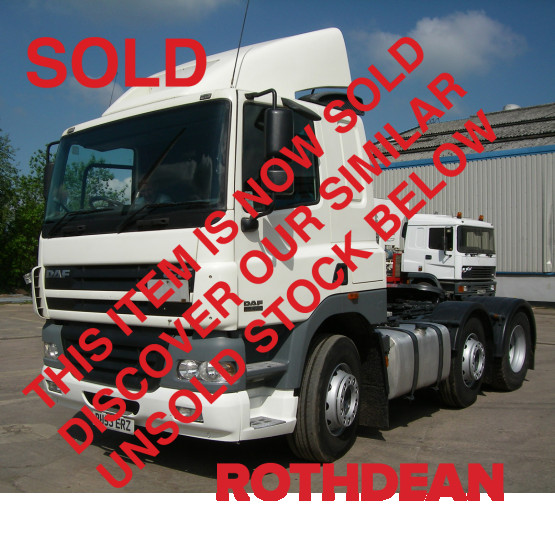 2003 DAF 85CF430 in 6x2 Tractor Units