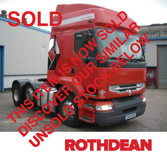 2000 RENAULT PREMIUM in 6x2 Tractor Units