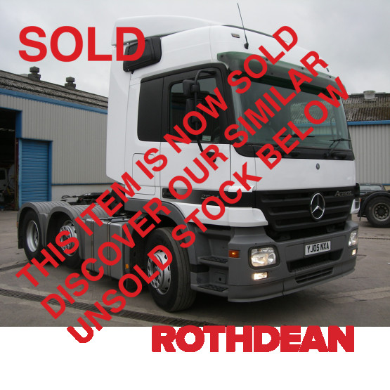 2005 MERCEDES 2544LS ACTROS in 6x2 Tractor Units