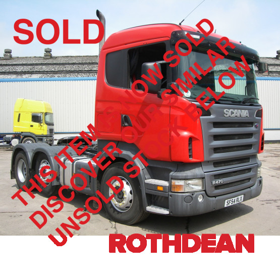 2005 SCANIA R470 in 6x2 Tractor Units