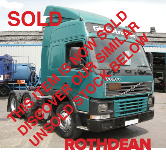 2002 VOLVO FM12-420 GLOBETROTTER in 6x2 Tractor Units