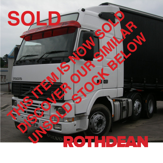 2002 VOLVO FH12-420 GLOBETROTTER in 6x2 Tractor Units