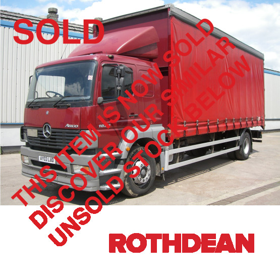 2003 MERCEDES ATEGO 1823 in Curtain Siders Rigid Vehicles