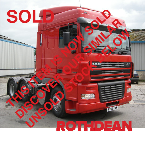 2004 DAF 95XF430 in 6x2 Tractor Units