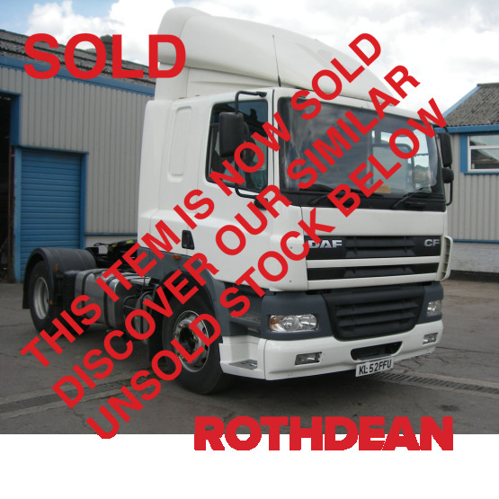 2002 DAF 85CF340 in 4x2 Tractor Units