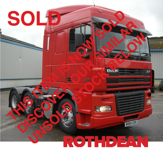 2004 DAF 95XF430 in 6x2 Tractor Units
