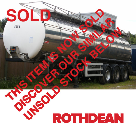 2004 Rothdean G.P in Food & Chemical Tankers Trailers