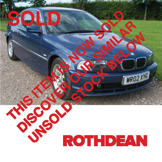 2002 BMW 318 CI-2 DOOR in Cars and Light Vans Rigid