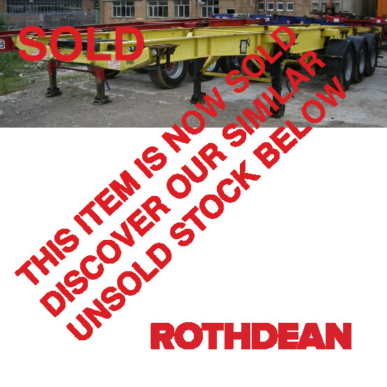 2000 DENNISON SLIDING SKELETAL in Other Trailers